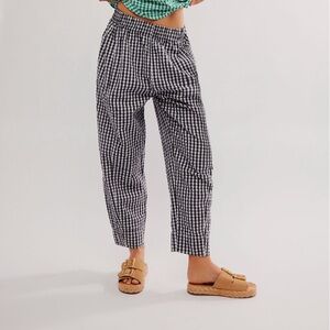 Preppy Gingham Pants - Free People